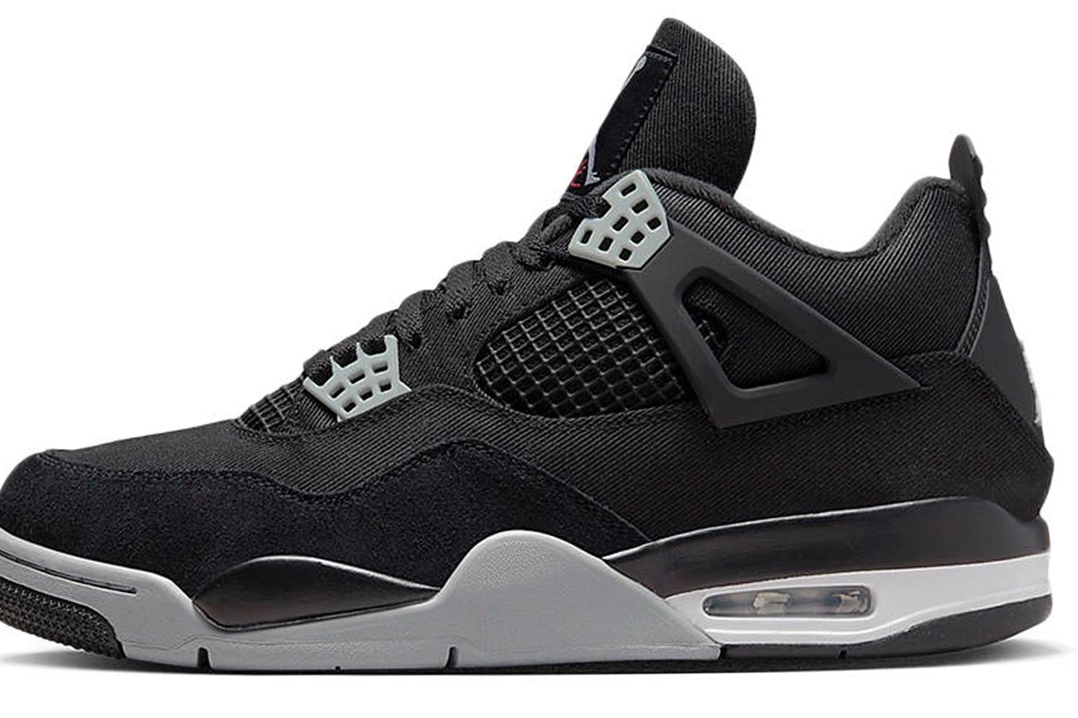 4 Canvas Retro Air Black Jordan SE 0808